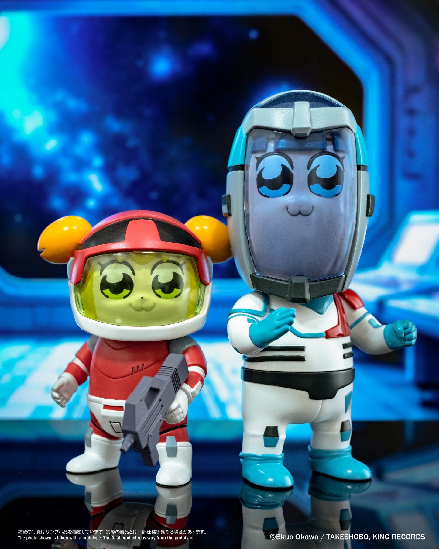 Chibi Creature ポプ子 & ピピ美 Spacesuit Ver.