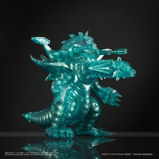 Chibi Creature 捲土重來怪獸 機械古爾基拉斯（ 透明藍閃粉Ver.）